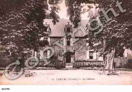 Ville de TARNAC Carte postale ancienne