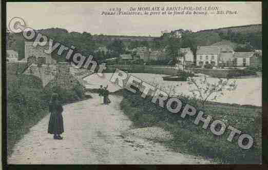 Ville de TAULE Carte postale ancienne