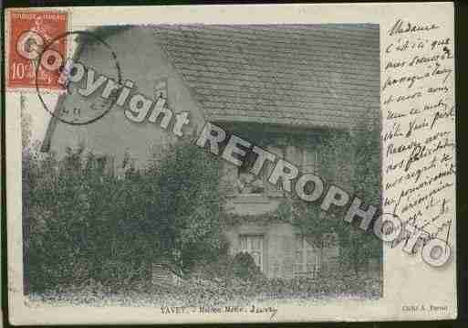 Ville de TAVEY Carte postale ancienne Ville de TAVEY Carte postale ancienne