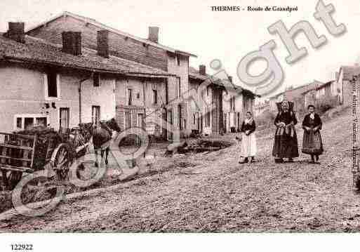 Ville de TERMES Carte postale ancienne