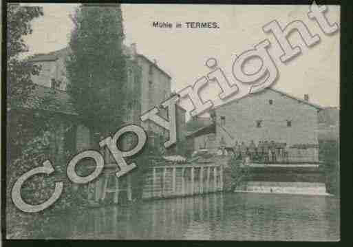 Ville de TERMES Carte postale ancienne