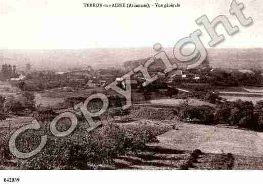 Ville de TERRONSURAISNE Carte postale ancienne Ville de TERRONSURAISNE Carte postale ancienne
