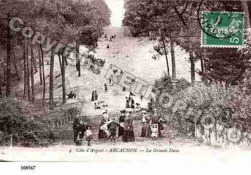 Ville de TESTE(LA) Carte postale ancienne