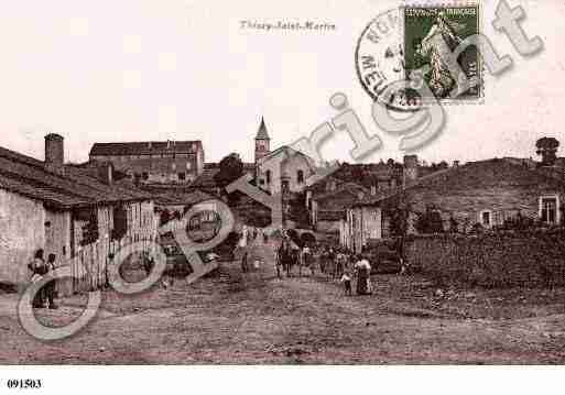 Ville de THEZEYSAINTMARTIN Carte postale ancienne