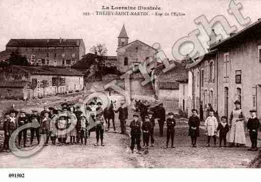 Ville de THEZEYSAINTMARTIN Carte postale ancienne Ville de THEZEYSAINTMARTIN Carte postale ancienne