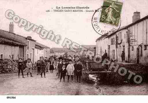 Ville de THEZEYSAINTMARTIN Carte postale ancienne