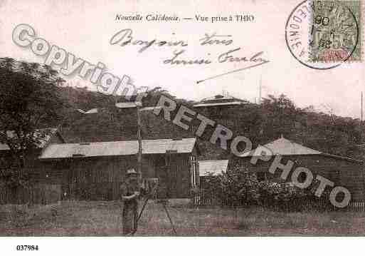 Ville de THIO Carte postale ancienne  Ville de THIO Carte postale ancienne