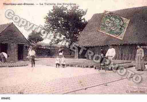 Ville de THORIGNYSUROREUSE Carte postale ancienne