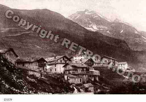 Ville de TIGNES Carte postale ancienne Ville de TIGNES Carte postale ancienne