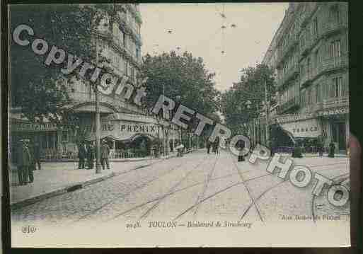 Ville de TOULON Carte postale ancienne