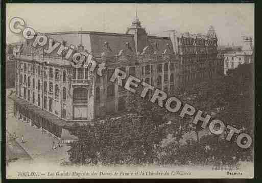 Ville de TOULON Carte postale ancienne