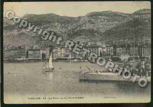 Ville de TOULON Carte postale ancienne Ville de TOULON Carte postale ancienne