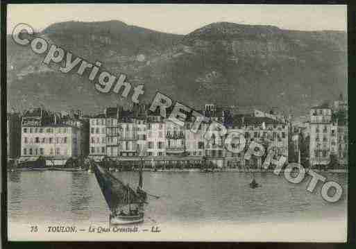 Ville de TOULON Carte postale ancienne Ville de TOULON Carte postale ancienne