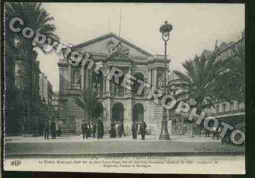 Ville de TOULON Carte postale ancienne