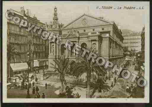 Ville de TOULON Carte postale ancienne