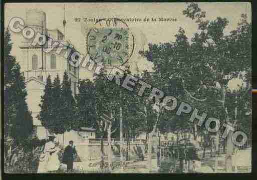 Ville de TOULON Carte postale ancienne