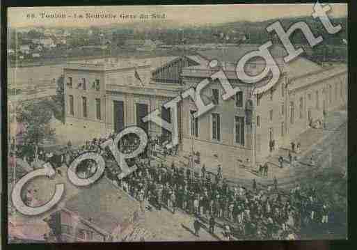 Ville de TOULON Carte postale ancienne