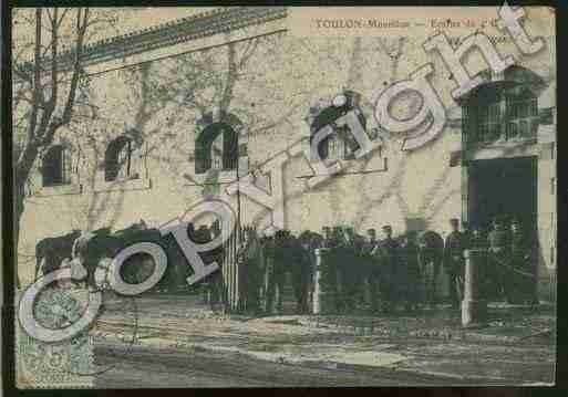 Ville de TOULON Carte postale ancienne