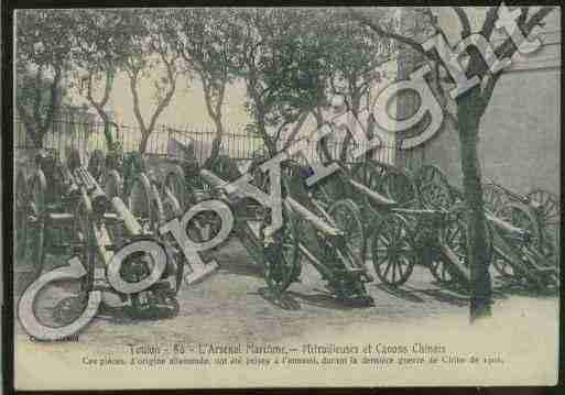 Ville de TOULON Carte postale ancienne