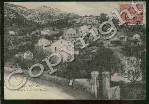 Ville de TOULON Carte postale ancienne