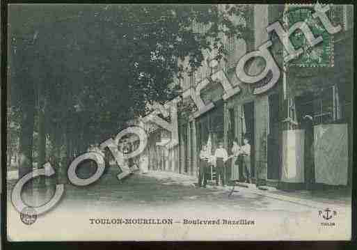 Ville de TOULON Carte postale ancienne