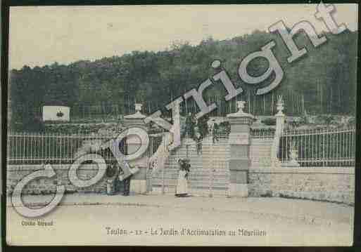 Ville de TOULON Carte postale ancienne