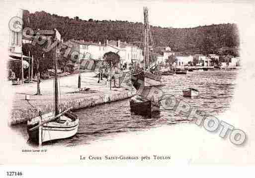 Ville de TOULON Carte postale ancienne