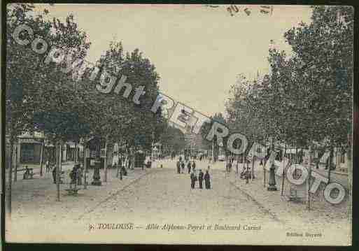 Ville de TOULOUSE Carte postale ancienne