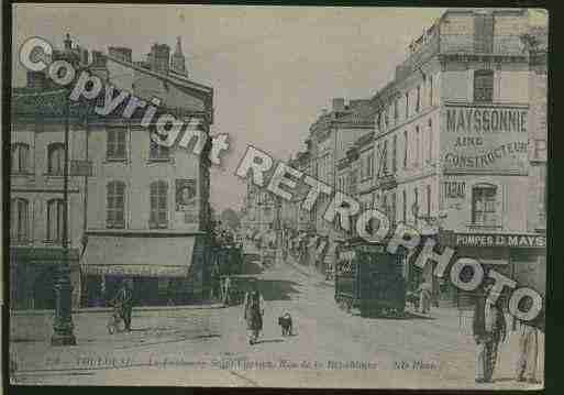 Ville de TOULOUSE Carte postale ancienne