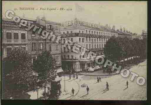 Ville de TOULOUSE Carte postale ancienne