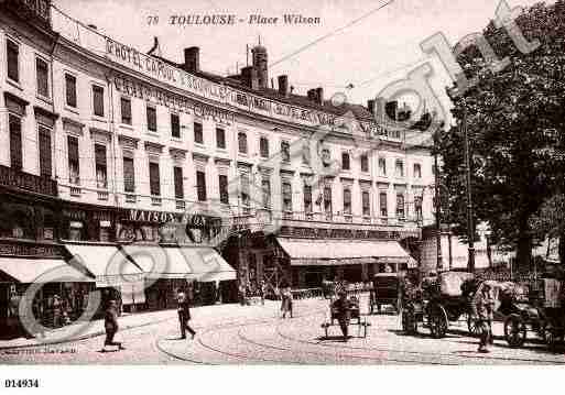 Ville de TOULOUSE Carte postale ancienne Ville de TOULOUSE Carte postale ancienne