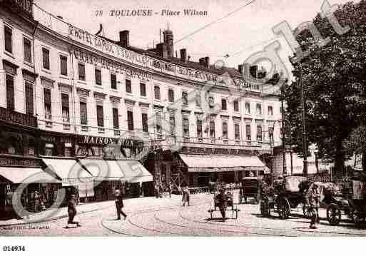 Ville de TOULOUSE Carte postale ancienne