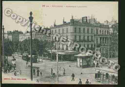 Ville de TOULOUSE Carte postale ancienne