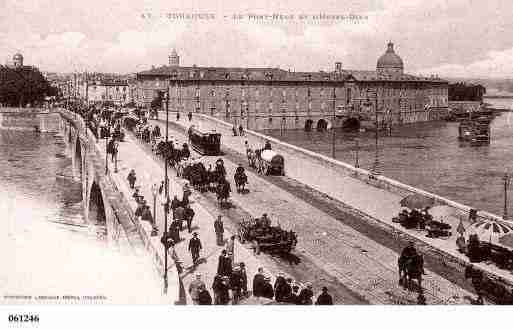 Ville de TOULOUSE Carte postale ancienne