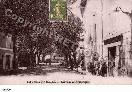 Ville de TOURD\\\'AIGUES(LA) Carte postale ancienne Ville de TOURD\\\'AIGUES(LA) Carte postale ancienne