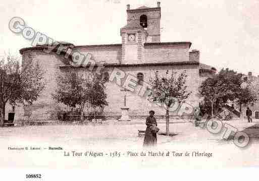 Ville de TOURD\'AIGUES(LA) Carte postale ancienne