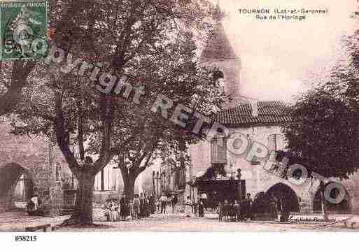 Ville de TOURNOND\\\'AGENAIS Carte postale ancienne