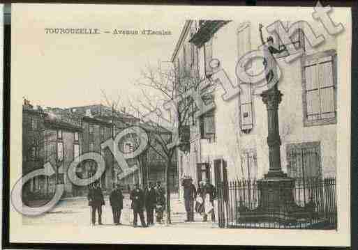 Ville de TOUROUZELLE Carte postale ancienne