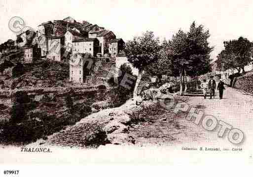 Ville de TRALONCA Carte postale ancienne