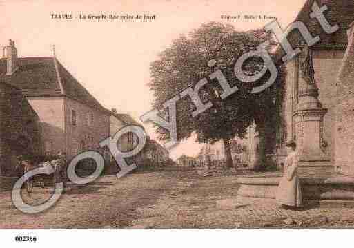 Ville de TRAVES Carte postale ancienne