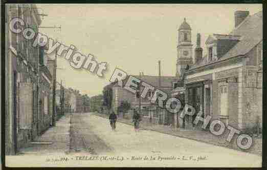 Ville de TRELAZE Carte postale ancienne