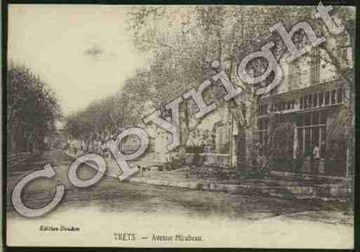 Ville de TRETS Carte postale ancienne