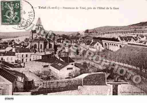 Ville de TRIELSURSEINE Carte postale ancienne