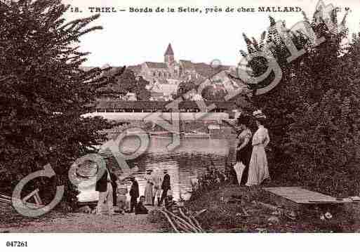 Ville de TRIELSURSEINE Carte postale ancienne