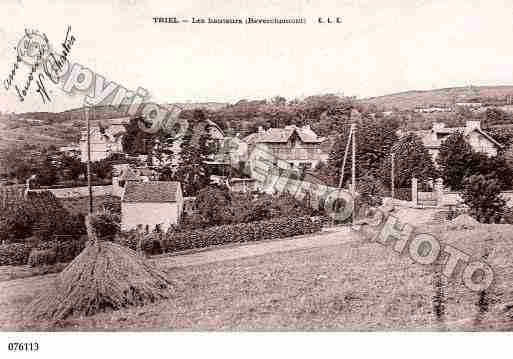 Ville de TRIELSURSEINE Carte postale ancienne