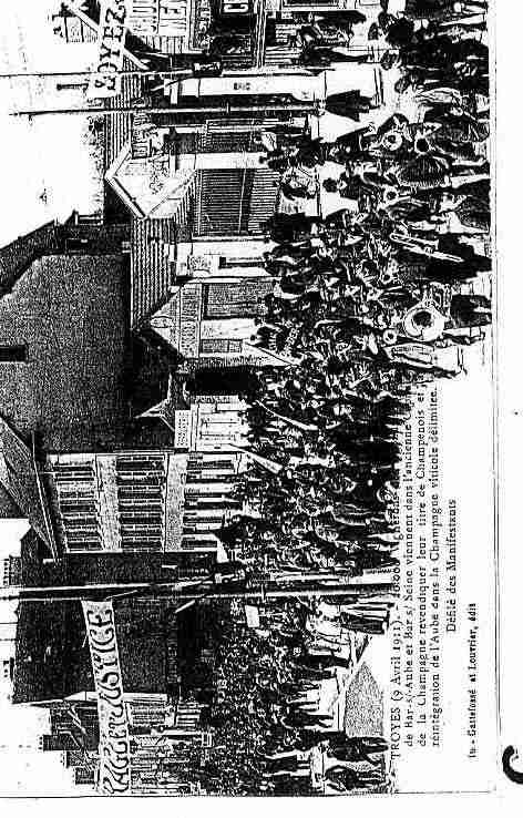 Ville de TROYES Carte postale ancienne