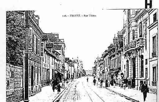 Ville de TROYES Carte postale ancienne