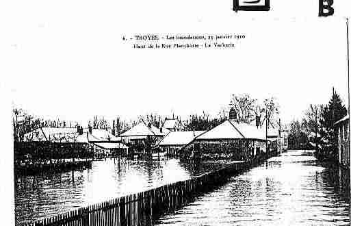 Ville de TROYES Carte postale ancienne