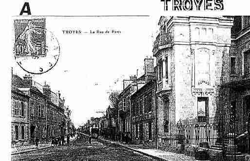 Ville de TROYES Carte postale ancienne