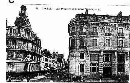 Ville de TROYES Carte postale ancienne